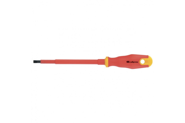 Отвертка Insulated SL6,5 x 150 мм. 1000В Сибртех