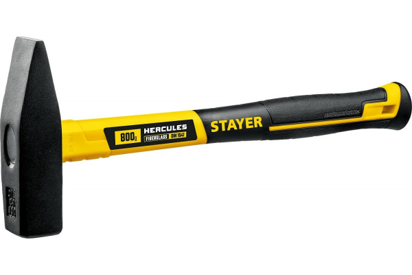 Молоток слесарный STAYER Hercules, Fiberglass, 800г, Professional (20050-08)