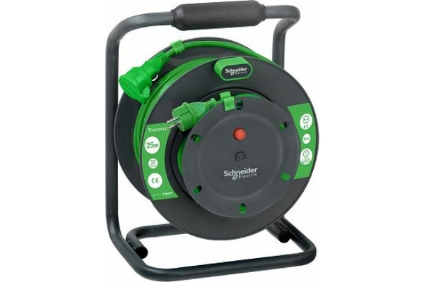 Удлинитель катушечный Thorsman 1с/з 25м IP44 System Electric
