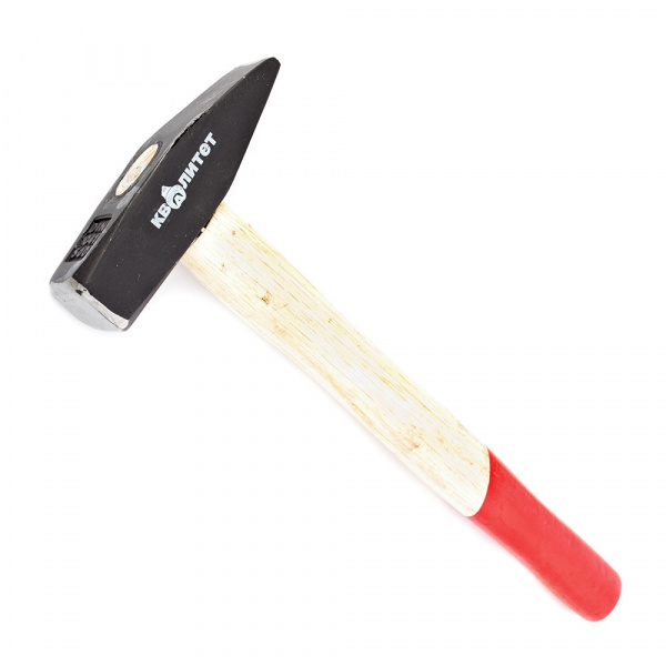 Молоток слесарный Квалитет  500 гр с деревянной рукояткой