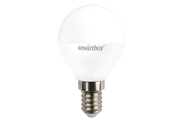 Лампа светодиодная Smartbuy Шар P45 9.5Вт E14 3000K 52642