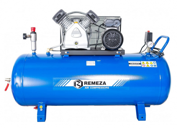 Компрессор поршневой с ременным приводом REMEZA СБ4/С-200.LB30 А