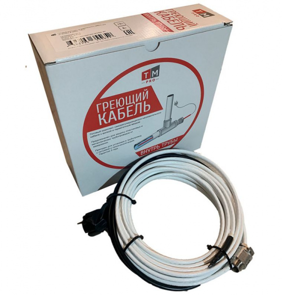 Греющий кабель для труб GWS (SRF) 10-2 CT 10W