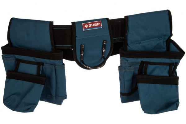 Пояс ЗУБР "Эксперт" монтажника,18 карманов.