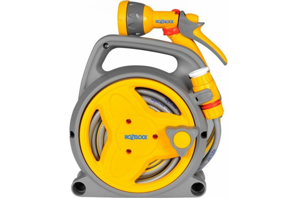 Катушка Мини HoZelock 2425 Pico Reel со шлангом Pico 8 м + 2 м 7,5 мм и комплектом фитингов