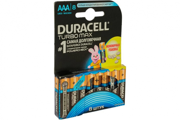 Элемент питания LR03 (AAA) Duracell Turbo Max