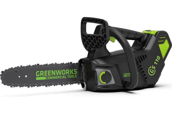 Пила цепная аккумуляторная одноручная Greenworks GD40TCS, 40V, 25,4 см, бесщеточная, без АКБ и ЗУ