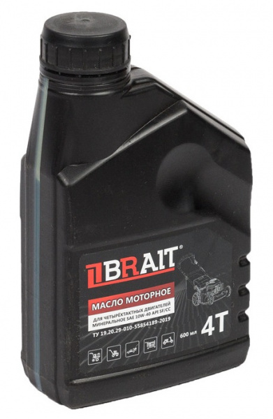 Присадка BRAIT 4-Т SAE 10W-40 API SF/CC минеральное 0,6л