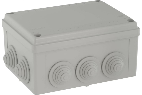 Коробка распределительная 150х110x70мм IP55 с кабельными вводами DKC