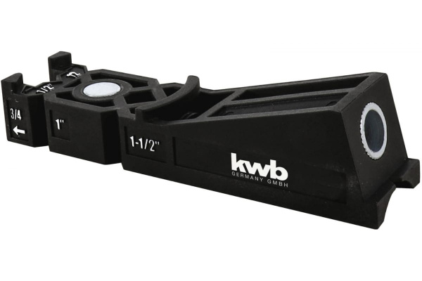 Приспособление-кондуктор kwb для потайного соединения саморезами