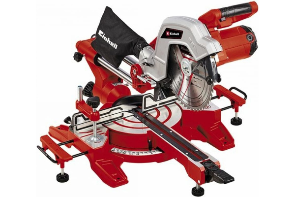 Пила торцовочная Einhell TC-SM 254, 1900Вт, 254х30мм, пропил 305х85мм