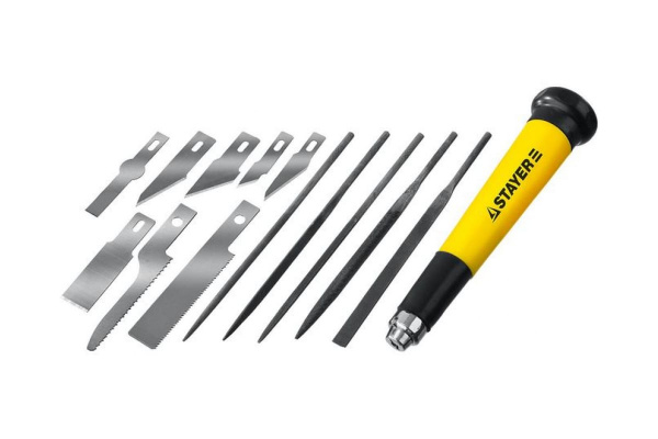 Набор для точных работ STAYER 38 предметов (09145-H38)