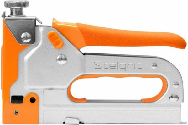 Степлер мебельный для скоб 4-14х0,7мм STELGRIT LOCK