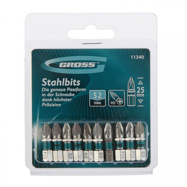 Бита PZ2 25мм Gross