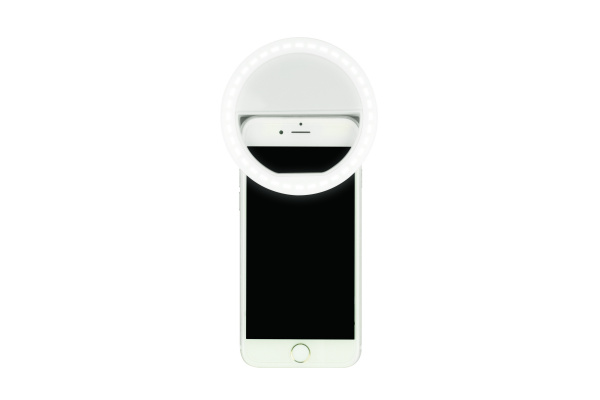 Фонарь UNIEL СТАНДАРТ Selfie Light пластик, 36LED-2ААА