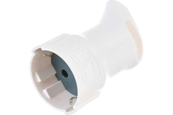 Розетка штепсельная с кольцом R3, c з/к, 16A/3500Вт ЭРА