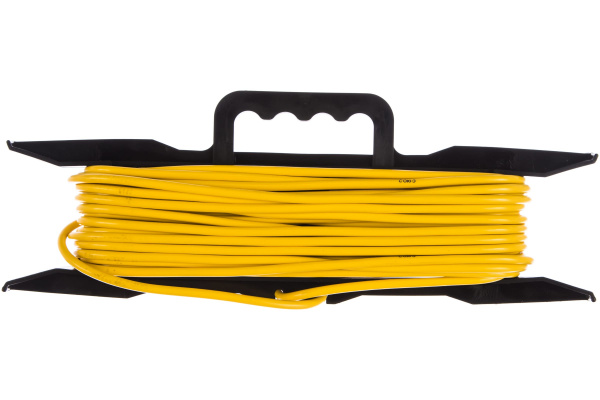 Удлинитель СОЮЗ рамка 1 роз. ПВС 1300 Вт б/з, 50м, шторки