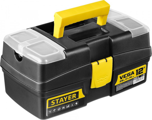 Ящик для инструмента VEGA-12 пластиковый, STAYER