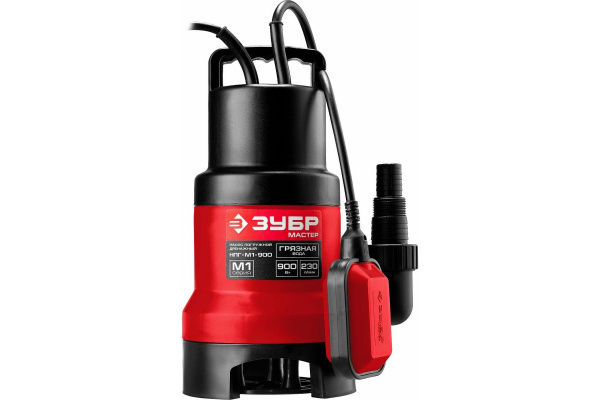 Насос дренажный для грязной воды 900Вт НПГ-М1-900 Зубр