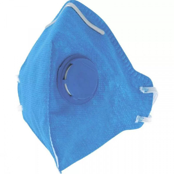 Полумаска фильтрующая складная, модель "ИСТОК", с клапаном выдоха FFP1 NR// Россия