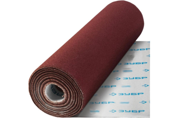 Рулон шлифовальный ЗУБР Профессионал Р40, 800мм, на тканевой основе, водостойкий, 30м