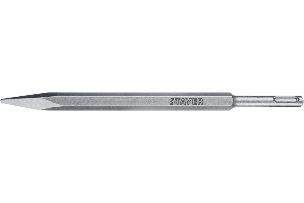Зубило пикообразное STAYER Gorilla Force SDS-Plus 250 мм                                            