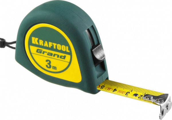 Рулетка KRAFTOOL Grand 3м х 16мм