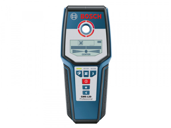 Детектор GMS 120 Professional для обнаруж. скрыт. проводки Bosch