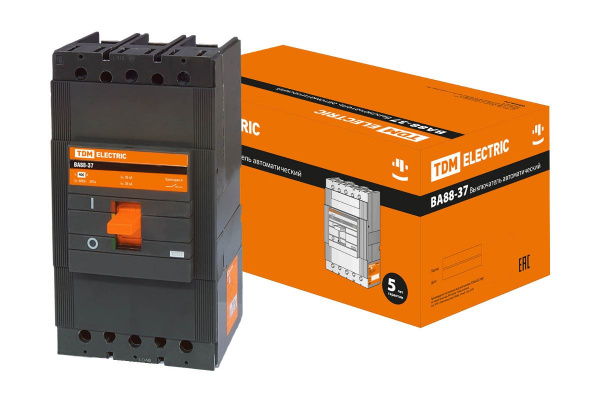 Автоматический выключатель ВА88-37 3Р/400А 35кА TDM