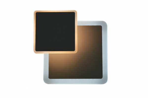 Светильник бра Estares св/д Geometria Square 12W(900lm) 4K квадрат 185x55 матовый IP44