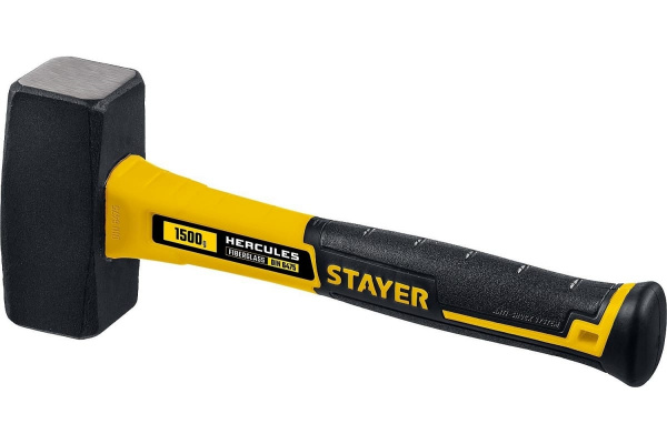 Кувалда  1500г фиберглассовая рукоятка Hercules STAYER