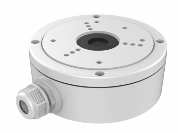 Коробка монтажная Hikvision, белая, для купольных камер, алюминий, DS-1280ZJ-S