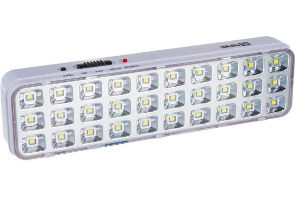 Светильник светодиодный аварийный СБА 1098-30AC/DC 30 LED 1.2AH LITHIUM BATTERY AC/DC IN HOME