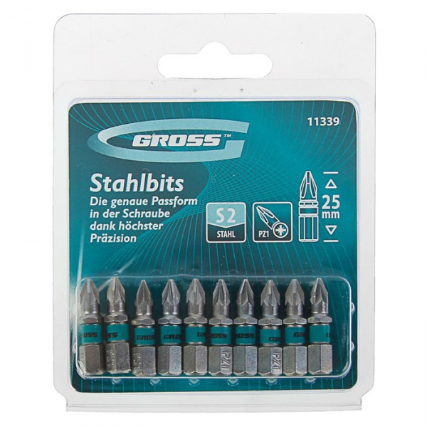 Бита PZ1 25мм Gross