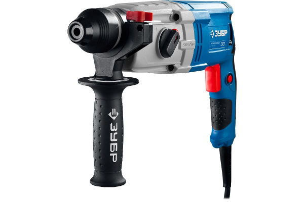 Перфоратор ЗУБР 900 Вт, 30 мм,  SDS Plus, серия Профессионал