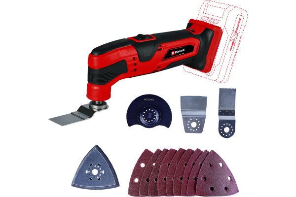 Многофункциональный аккумуляторный инструмент Einhell PXC TC-MG 18 Li, 18В, 3.2гр, набор осн, без АКК и ЗУ