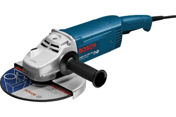 Машина углошлифовальная 230мм. 2200Вт. Bosch GWS 22-230 JH 0601882203
