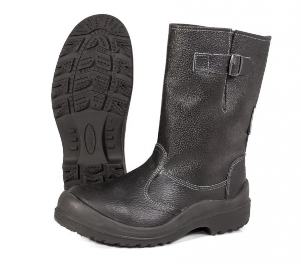 Сапоги утепл С 35 ПУ/Нитрил шерсть мех цельноюфтевые КП (р.41)