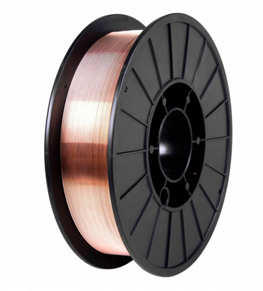 Проволока омедненная ER70S-6 диаметр 4мм 15кг.