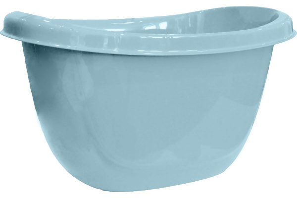 Таз пласт. овальный 16 л Ориджинал небесный (6)