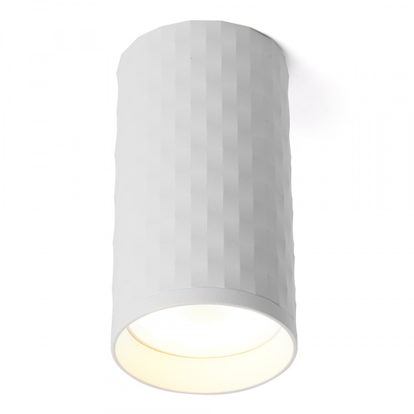 Светильник накладной Feron (спот) под лампу MR16 GU10 белый 55x55x100 ML187 PIXEL