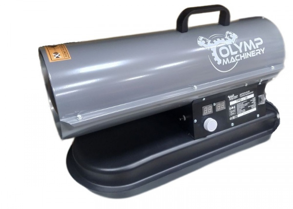 Пушка тепловая дизельная OLYMP MACHINERY TPD- 10 (Пр.нагр,10кВт,300м3/ч,0.8л/ч,бак 12л,220В/180Вт) 12кг