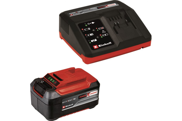 Устройство зарядное + аккумулятор PXC Einhell 5,2Ah & 4A Fastcharger