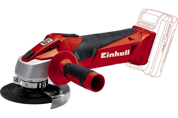Шлифмашина аккумуляторная угловая Einhell TC-AG 18/115 Li-Solo, 115 мм