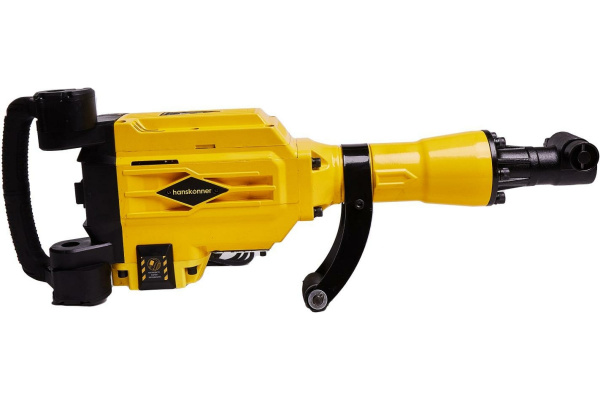 Бетонолом 2100Вт 50Дж HEX пика долото 30х400 кейс на колес Hanskonner