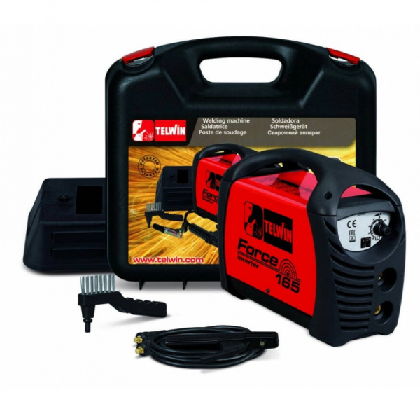 Инвертор Telwin Force 165, 4.1кВт 150А электрод 1.6-4.0мм 5.5кг