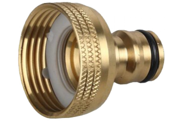 Адаптер внешний соединитель-резьба внешняя латунный 3/4" Profi Raco