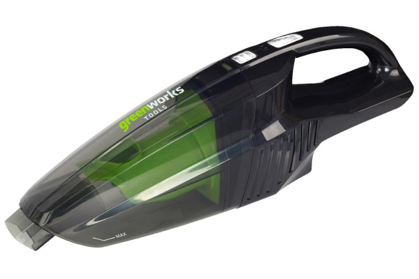Пылесос ручной аккумуляторный Greenworks G24HV, 24V, без АКБ и ЗУ