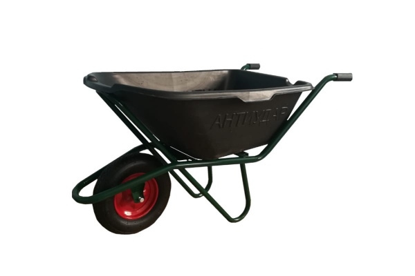 Тачка 110 л одноколёсная "Антиудар" (колесо пневмо) D12