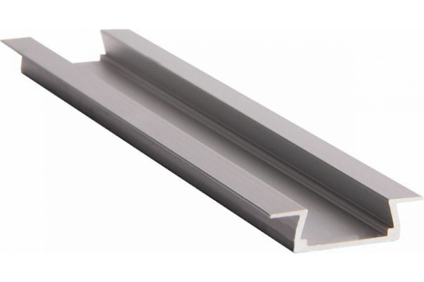 Профиль PAL 2206 врезной 2м анодированный БЕЗ РАССЕИВАТЕЛЯ